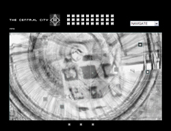 The  Central City by Stanza. The Famous netart project