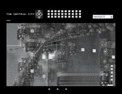 The  Central City by Stanza. The Famous netart project