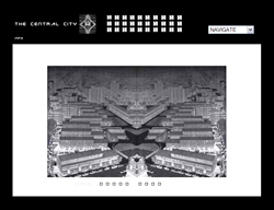 The  Central City by Stanza. The Famous netart project