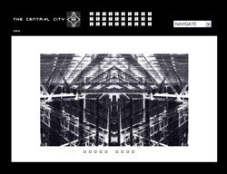 The  Central City by Stanza. The Famous netart project