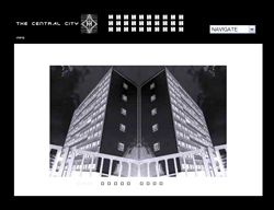 The  Central City by Stanza. The Famous netart project