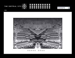 The  Central City by Stanza. The Famous netart project