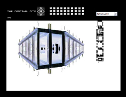 The  Central City by Stanza. The Famous netart project